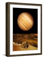 Jupiter From Io-Detlev Van Ravenswaay-Framed Photographic Print