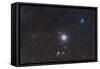 Jupiter in the Constellation Taurus with Deep Sky Objects-null-Framed Stretched Canvas