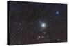 Jupiter in the Constellation Taurus with Deep Sky Objects-null-Stretched Canvas