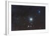 Jupiter in the Constellation Taurus with Deep Sky Objects-null-Framed Photographic Print