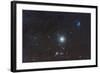 Jupiter in the Constellation Taurus with Deep Sky Objects-null-Framed Photographic Print