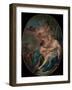 Jupiter, in the Guise of Diana, and Callisto, 1763-Francois Boucher-Framed Giclee Print