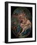 Jupiter, in the Guise of Diana, and Callisto, 1763-Francois Boucher-Framed Giclee Print