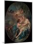 Jupiter, in the Guise of Diana, and Callisto, 1763-Francois Boucher-Mounted Giclee Print