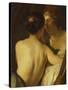Jupiter in the Guise of Diana Seducing Callisto-Gerrit van Honthorst-Stretched Canvas