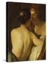 Jupiter in the Guise of Diana Seducing Callisto-Gerrit van Honthorst-Stretched Canvas