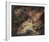 Jupiter in the Guise of Diana-Francois Boucher-Framed Art Print