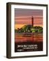 Jupiter Inlet Lighthouse Outstanding Natural Area In Florida-Bureau of Land Management-Framed Art Print