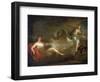 Jupiter, Juno and Io, 1710s-Jean-Marc Nattier-Framed Giclee Print