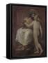 Jupiter Kissing Ganymede-Anton Raphael Mengs-Framed Stretched Canvas