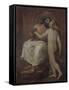 Jupiter Kissing Ganymede-Anton Raphael Mengs-Framed Stretched Canvas