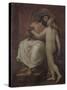 Jupiter Kissing Ganymede-Anton Raphael Mengs-Stretched Canvas