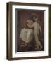 Jupiter Kissing Ganymede-Anton Raphael Mengs-Framed Premium Giclee Print