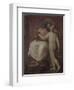 Jupiter Kissing Ganymede-Anton Raphael Mengs-Framed Premium Giclee Print