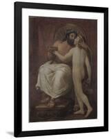 Jupiter Kissing Ganymede-Anton Raphael Mengs-Framed Premium Giclee Print
