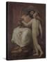 Jupiter Kissing Ganymede-Anton Raphael Mengs-Stretched Canvas