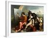 Jupiter, Mercury and the Virtue (Jupiter Painting Butterflie)-Dosso Dossi-Framed Giclee Print