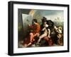 Jupiter, Mercury and the Virtue (Jupiter Painting Butterflie)-Dosso Dossi-Framed Giclee Print