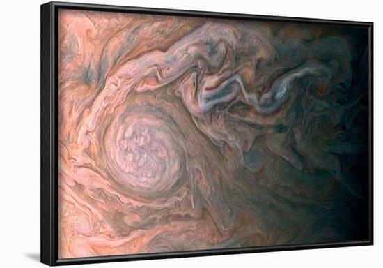 Jupiter Picture (NASA Juno Mission)-null-Framed Poster