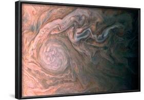 Jupiter Picture (NASA Juno Mission)-null-Framed Poster