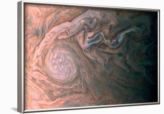 Jupiter Picture (NASA Juno Mission)-null-Framed Poster