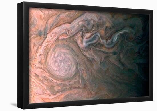 Jupiter Picture (NASA Juno Mission)-null-Framed Poster