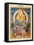 Jupiter, Roman God-Science Source-Framed Stretched Canvas