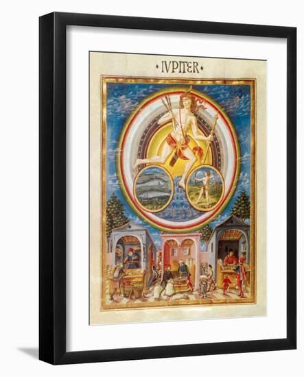 Jupiter, Roman God-Science Source-Framed Giclee Print