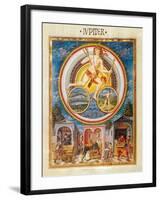 Jupiter, Roman God-Science Source-Framed Giclee Print