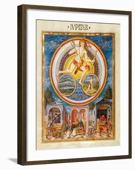 Jupiter, Roman God-Science Source-Framed Giclee Print