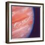 Jupiter's Great Red Spot During Late Jovian Afternoon, Photographed by Voyager 2 Spacecraft-null-Framed Photographic Print