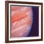 Jupiter's Great Red Spot During Late Jovian Afternoon, Photographed by Voyager 2 Spacecraft-null-Framed Photographic Print