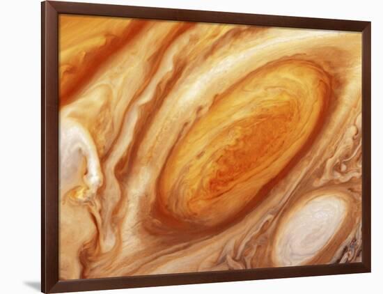 Jupiter's Great Red Spot-null-Framed Photographic Print