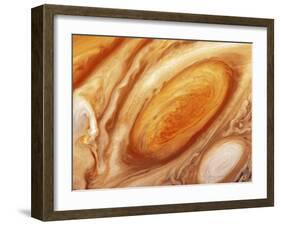 Jupiter's Great Red Spot-null-Framed Photographic Print