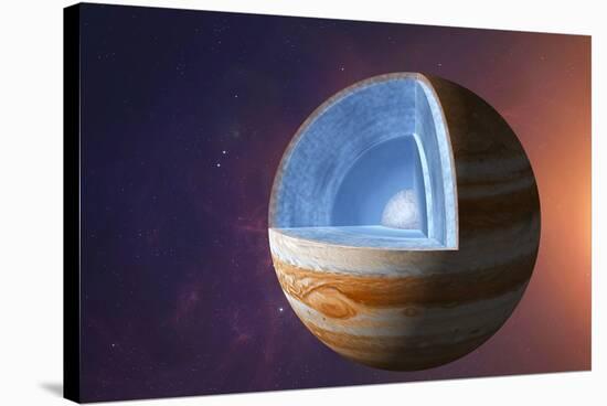 Jupiter's Interior-null-Stretched Canvas