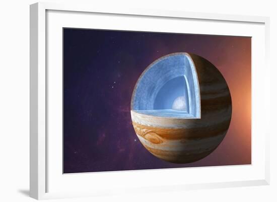 Jupiter's Interior-null-Framed Photographic Print