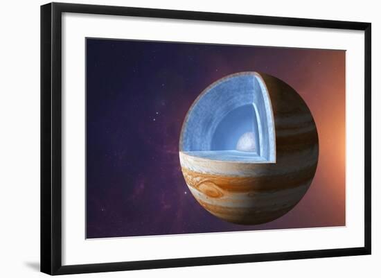 Jupiter's Interior-null-Framed Photographic Print