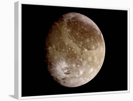 Jupiter's Moon Ganymede-null-Framed Photographic Print