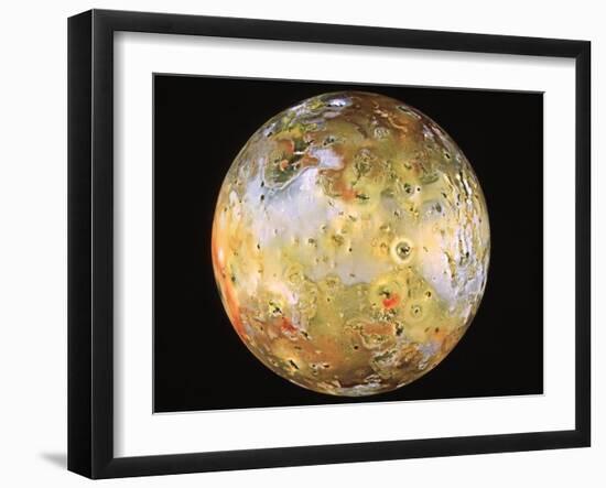 Jupiter's Moon Io Seen by Galileo-null-Framed Photographic Print