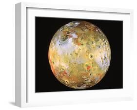 Jupiter's Moon Io Seen by Galileo-null-Framed Photographic Print