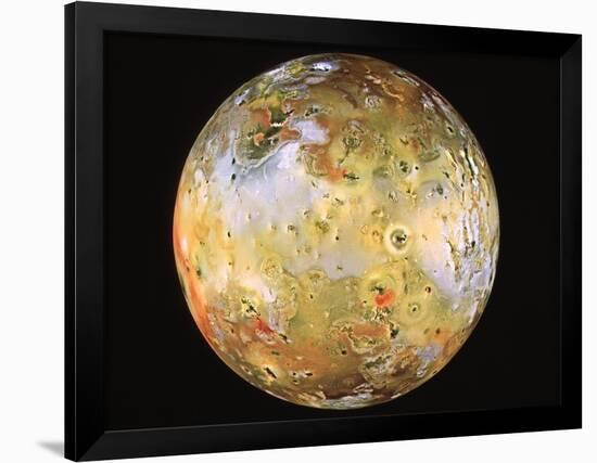 Jupiter's Moon Io Seen by Galileo-null-Framed Photographic Print