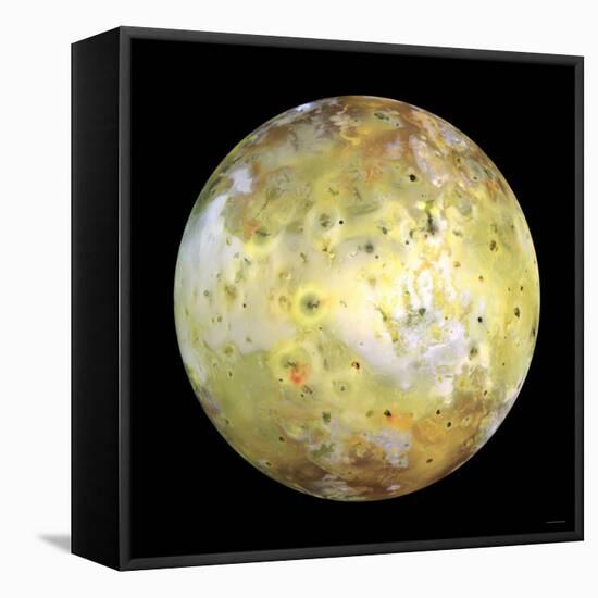 Jupiter's Moon Lo-Stocktrek Images-Framed Stretched Canvas