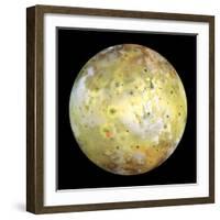 Jupiter's Moon Lo-Stocktrek Images-Framed Photographic Print