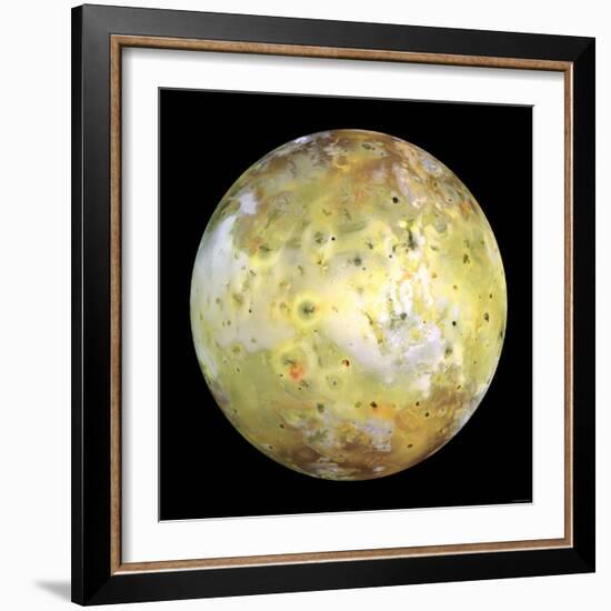 Jupiter's Moon Lo-Stocktrek Images-Framed Photographic Print