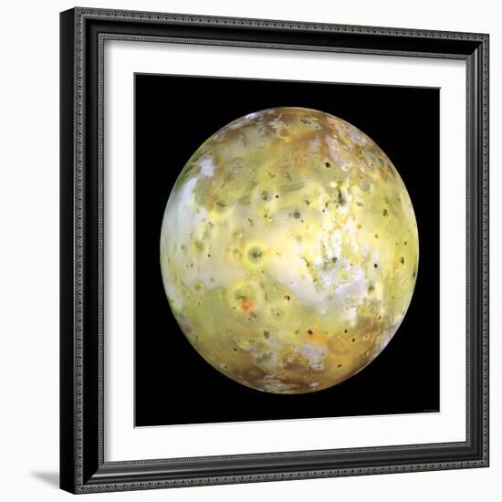 Jupiter's Moon Lo-Stocktrek Images-Framed Photographic Print