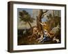 Jupiter's Nourishment, 1636-1637-Nicolas Poussin-Framed Giclee Print