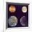 Jupiter's Satellites Io, Europa, Ganymede and Callisto as Depicted by Voyager 1 Spacecraft-null-Framed Photographic Print