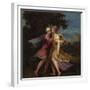 Jupiter Seducing Callisto, C. 1550-Andrea Schiavone-Framed Giclee Print