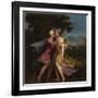 Jupiter Seducing Callisto, C. 1550-Andrea Schiavone-Framed Giclee Print