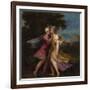 Jupiter Seducing Callisto, C. 1550-Andrea Schiavone-Framed Giclee Print